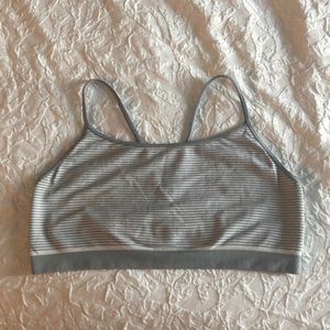 Striped Cup-less Bralette